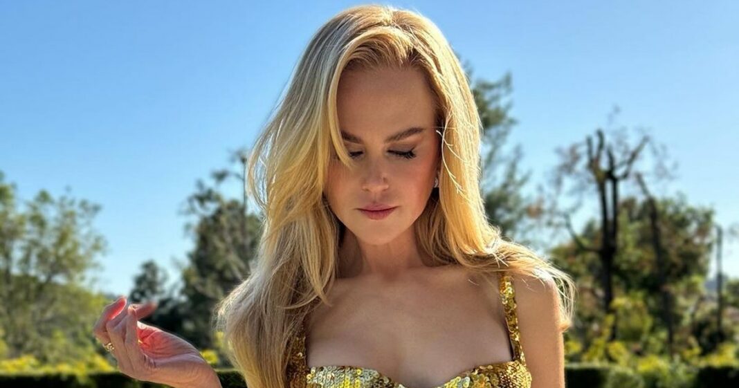 Nicole Kidman's Nude Gown Might Just Be The New 'Naked Dress'