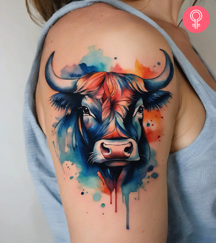 8 Different Bull Tattoo Designs And Meanings