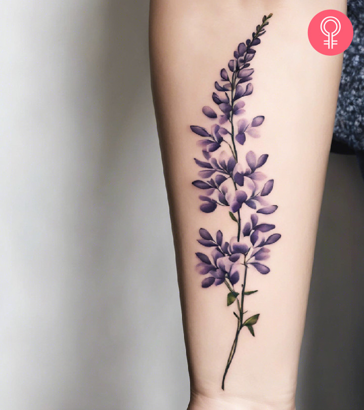 8 Amazing Wisteria Tattoo Designs