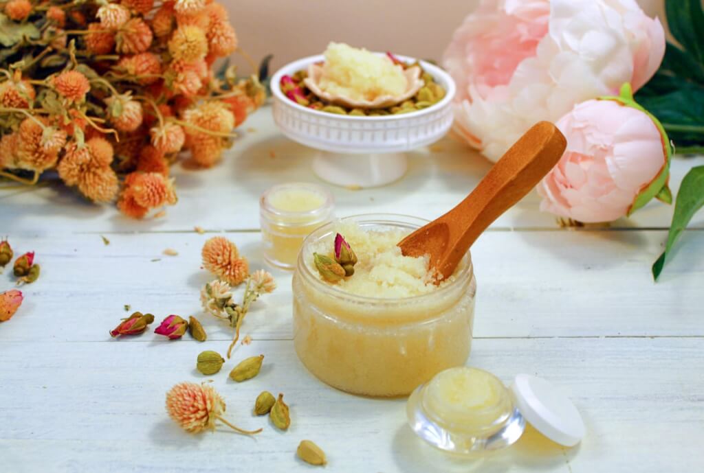 Cardamom Rose Lip and Body Polish » The Natural Beauty Workshop