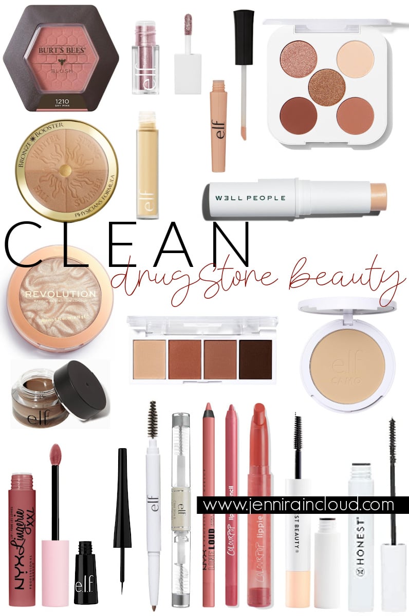 The Best Clean Drugstore Makeup Brands (EWG score of 3 and below)