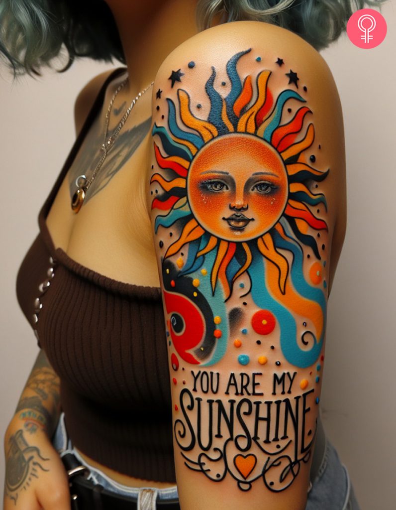 8 ‘You Are My Sunshine’ Tattoo Ideas And Their Meaning