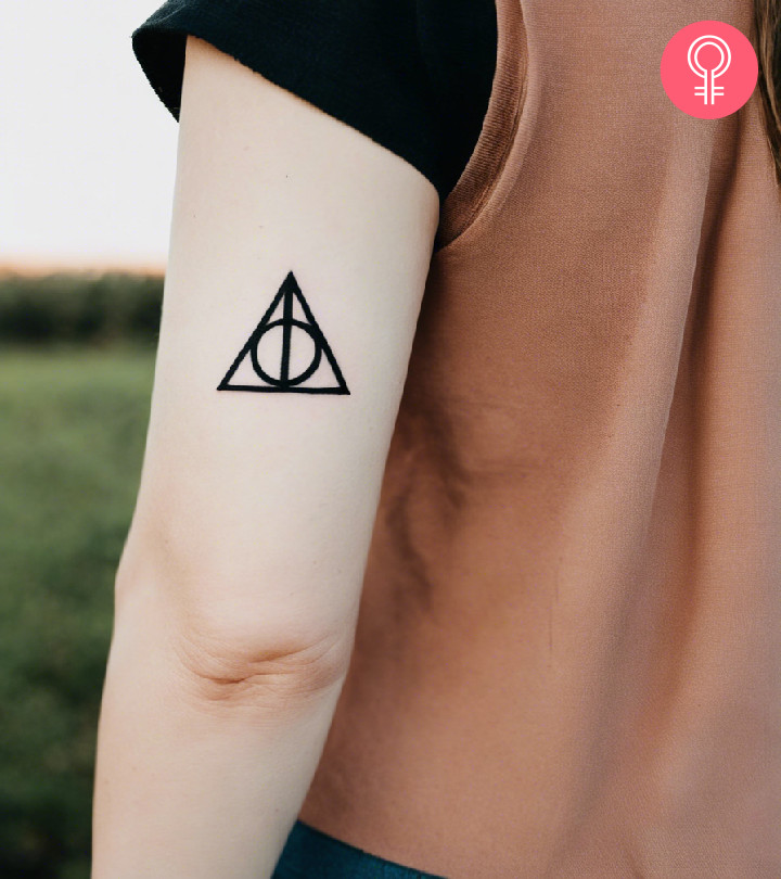 8 Unique Deathly Hallows Tattoo Designs And Meanings