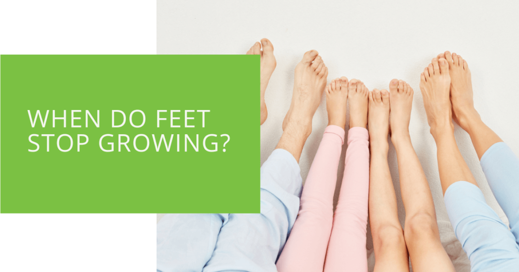 When Do Feet Stop Growing?