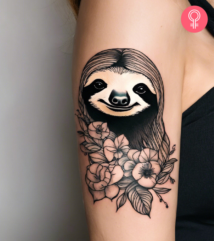 8 Cute Sloth Tattoo Ideas With Their Meanings