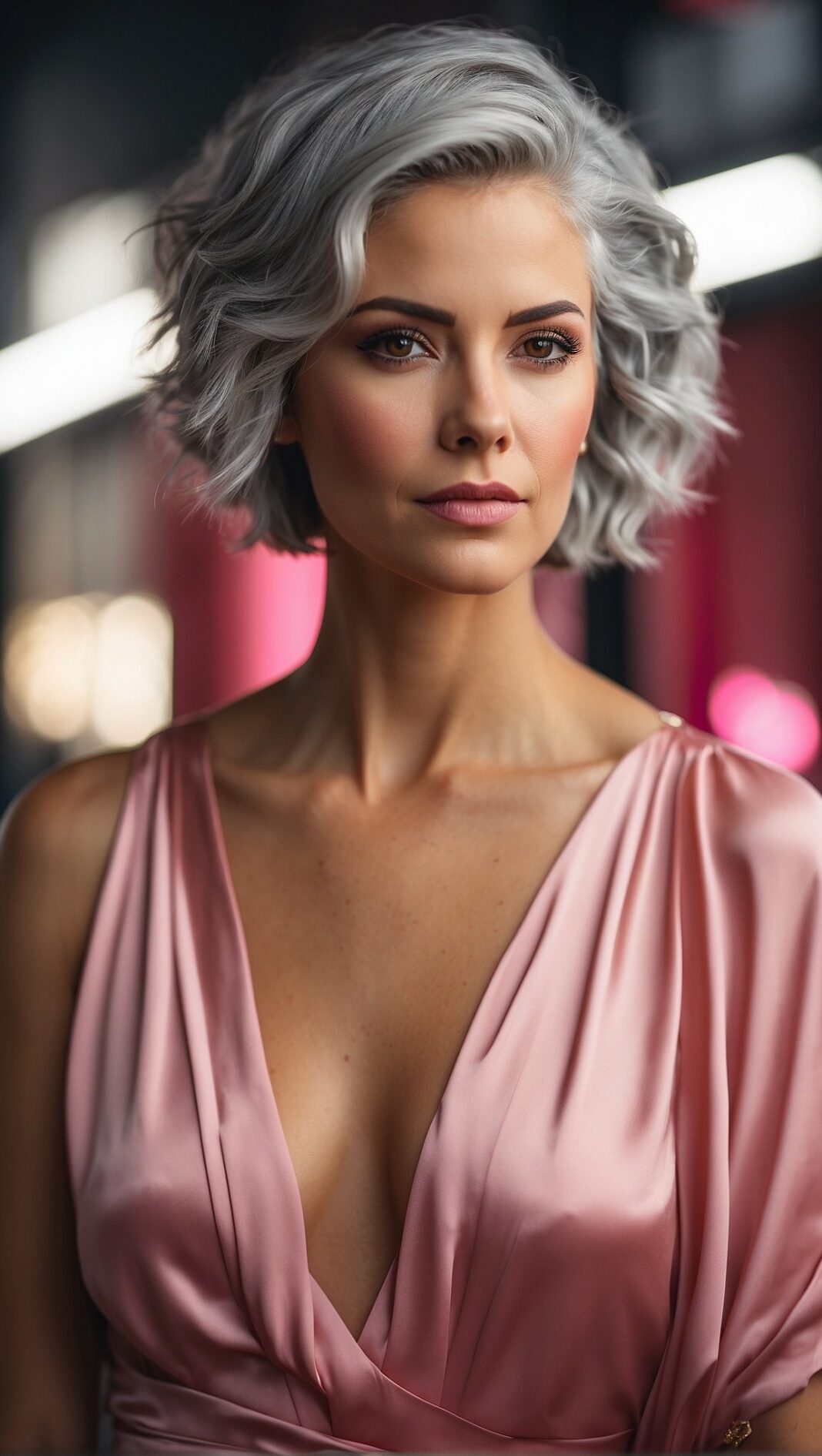 best hairstyles when growing out gray hair